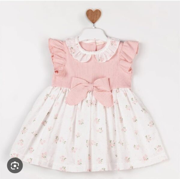 Dress pink flower