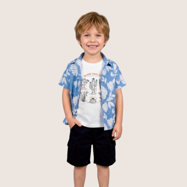 outfit boy Chemise blue