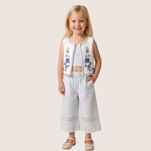 Embroidered Vest
